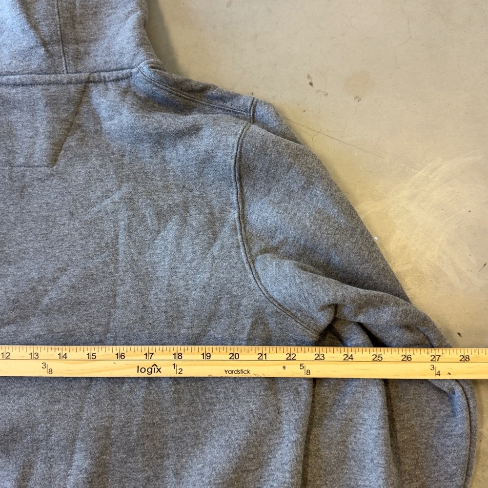 Caterpillar CAT Mens Gray Logo Graphic Pullover Hoodie Sweatshirt Size Medium - Picture 4 of 6